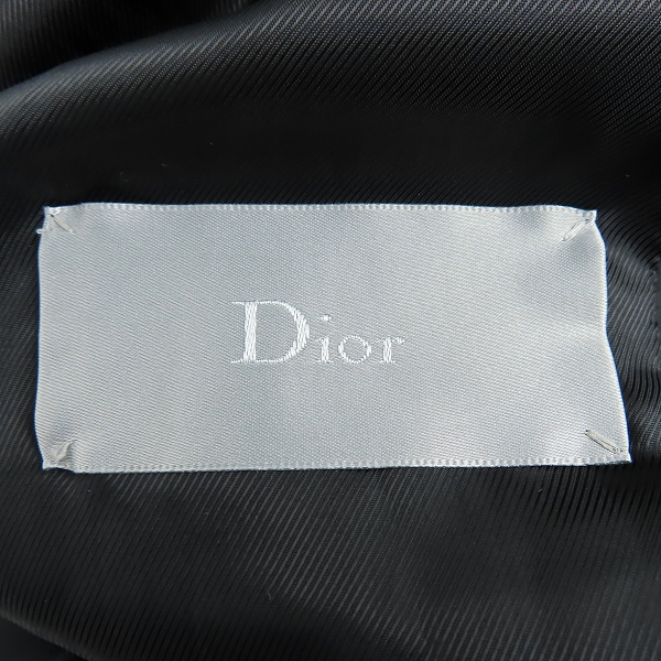 実際に弊社で買取させて頂いた【JPタグ】Dior HOMME/ディオールオム Beeプレート付き ナイロン ジップブルゾン 863C418M3830/52の画像 2枚目