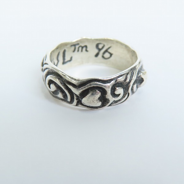 実際に弊社で買取させて頂いたBILL WALL LEATHER/ビルウォールレザー ハートリング/17-17.5号の画像 1枚目