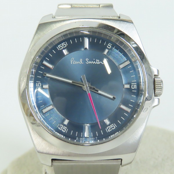 実際に弊社で買取させて頂いた Paul Smith/ポール・スミス メタルバンド クオーツ腕時計/6038-H24741【動作未確認】