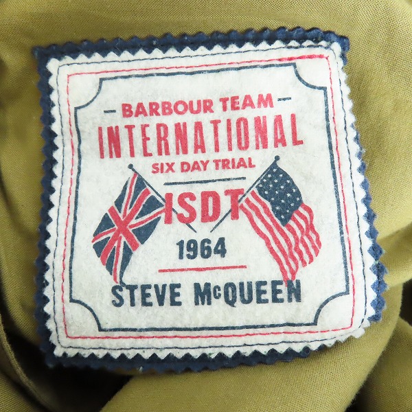 実際に弊社で買取させて頂いたBarbour/バブアー wax jacket/ワックスジャケット 4154001/XLの画像 5枚目