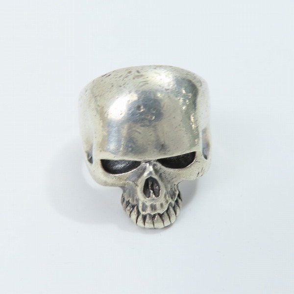 実際に弊社で買取させて頂いたCRAZY PIG/クレイジーピッグ スモール エビルスカルリング 17号の画像 1枚目