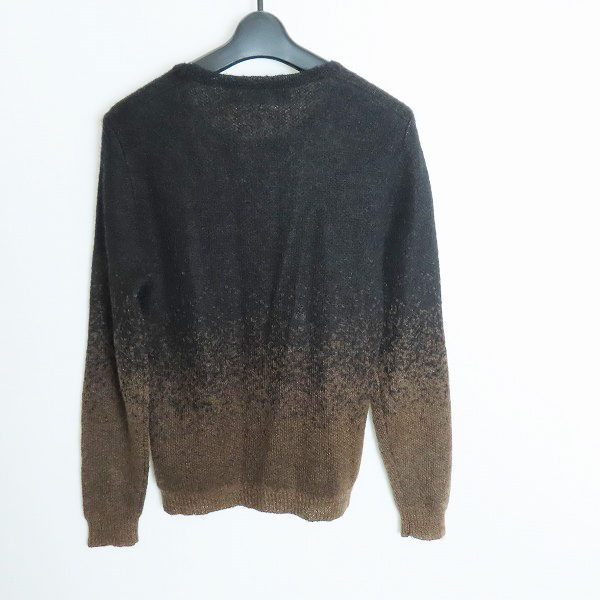 実際に弊社で買取させて頂いたNEIL BARRETT/ニールバレット モヘア混 グラデーションセーター/ニット BMA167 1662/XSの画像 1枚目