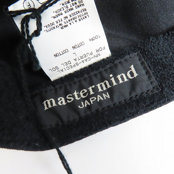 実際に弊社で買取させて頂いた【未使用】mastermind×PUERTA DEL SOL/マスターマインド×プエルタデルソル 刺繍 ロゴ キャップ dリング付きの画像 5枚目