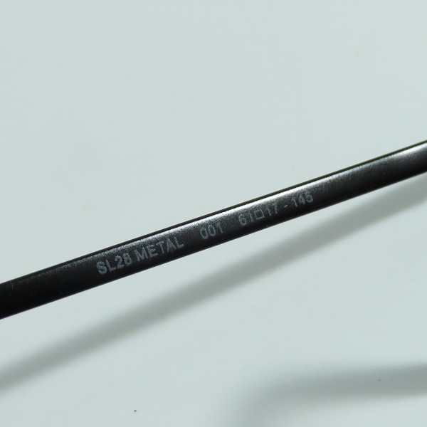 実際に弊社で買取させて頂いたSaint Laurent Paris/サンローランパリ SL28 METAL コンビネーションサングラスの画像 7枚目