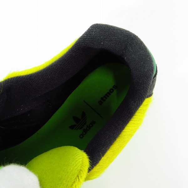 実際に弊社で買取させて頂いたatmos×adidas/アトモス×アディダス ZX 8000 “G-SNK 3” ハラコ切替 ローカット スニーカー FX8593/27.5の画像 4枚目