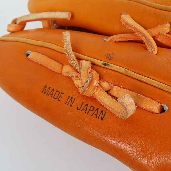 実際に弊社で買取させて頂いたZETT/ゼット 外野手用 軟式グローブ/クラブ プロステータス/BRGA30817の画像 7枚目