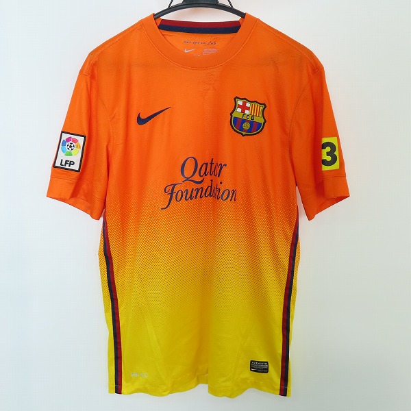 実際に弊社で買取させて頂いたNIKE/ナイキ FCバルセロナ 12/13 ユニフォーム アウェイ 半袖 レプリカユニフォーム 478326-815/Mの画像 0枚目