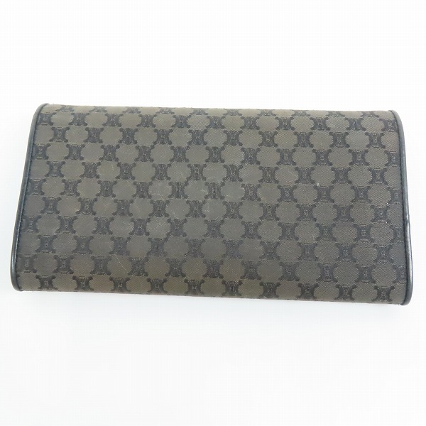 実際に弊社で買取させて頂いたCELINE/セリーヌ マカダム柄 二つ折り長財布 CE00/33の画像 1枚目