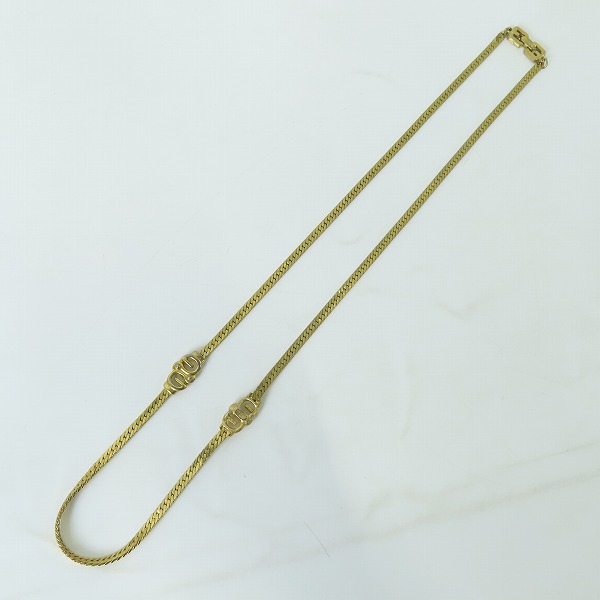 実際に弊社で買取させて頂いたGIVENCHY/ジバンシィ Gロゴ 喜平チェーン ネックレスの画像 5枚目