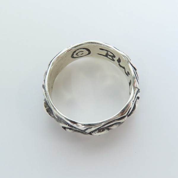 実際に弊社で買取させて頂いたBILL WALL LEATHER/ビルウォールレザー ハートリング/17-17.5号の画像 3枚目