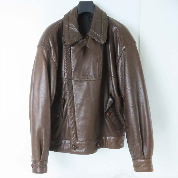 実際に弊社で買取させて頂いたLOEWE/ロエベ レザーブルゾン/ボンバージャケット 821/50