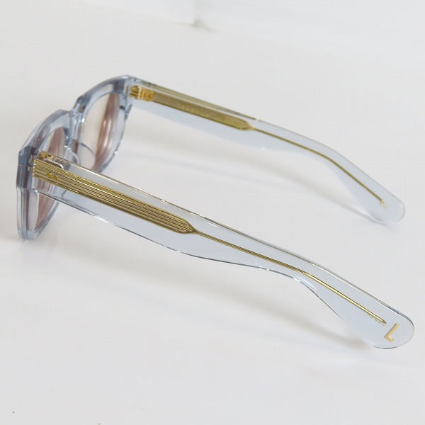 実際に弊社で買取させて頂いたless than human/レス ザン ヒューマン 日本製 大正ロマン セルフレーム/クリアフレーム 眼鏡/メガネ/アイウェア 3838ケ n4 の画像 2枚目