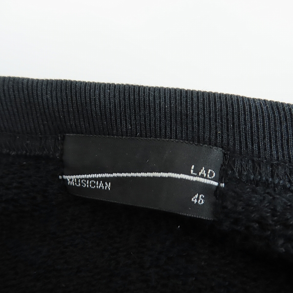実際に弊社で買取させて頂いたLAD MUSICIAN/ラッドミュージシャン 21AW クルーネックスウェット 2221-607/46の画像 2枚目