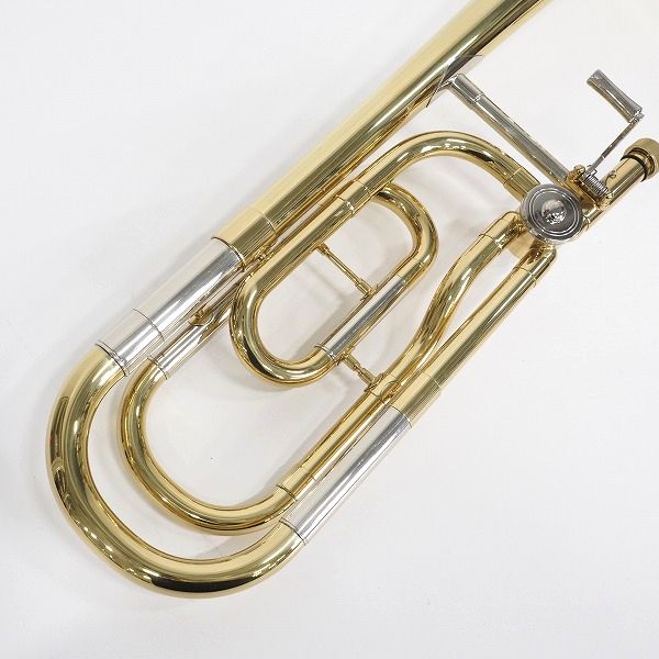 実際に弊社で買取させて頂いた★PLAYTECH/プレイテック テナーバストロンボーン ゴールド ハードケース付の画像 6枚目