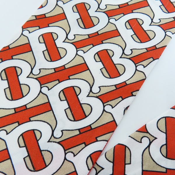 実際に弊社で買取させて頂いたBURBERRY/バーバリー モノグラム/地図 スカーフ/ストール/ミッツア/ツイリーの画像 5枚目