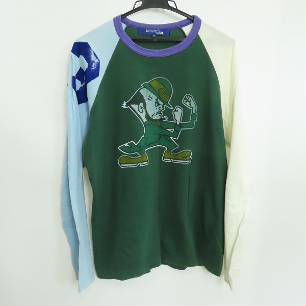 実際に弊社で買取させて頂いたJUNYA WATANABE COMME des GARCONS MAN/ジュンヤワタナベコムデギャルソンマン ロンT AD2004 WN-T009/M