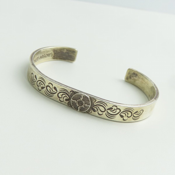 実際に弊社で買取させて頂いたFIRST ARROWS/ファーストアローズ 唐草模様 バングル 