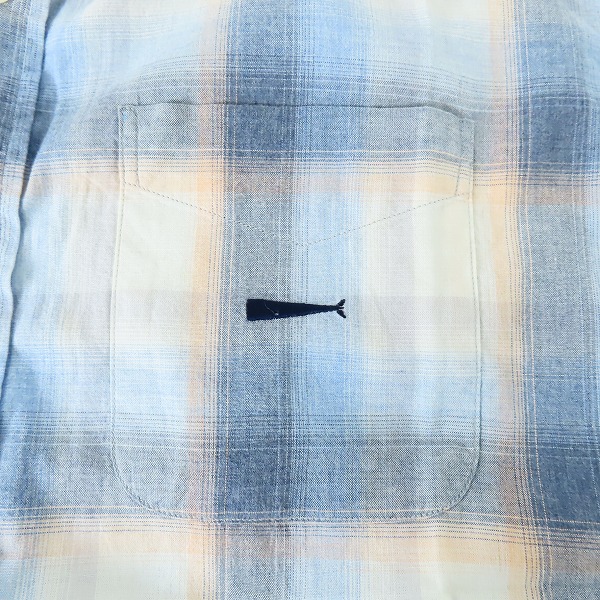 実際に弊社で買取させて頂いたDESCENDANT/ディセンダント チェック柄 半袖シャツ /2の画像 5枚目