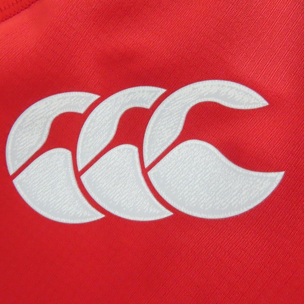 実際に弊社で買取させて頂いたCANTERBURY/カンタベリー 日本代表 ジャパンプラクティスシャツ R32152JP/5Lの画像 6枚目