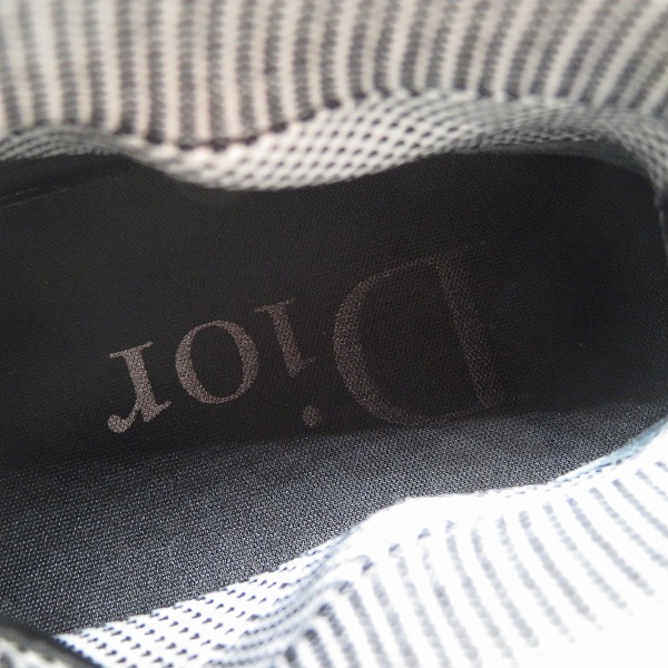 実際に弊社で買取させて頂いたDior Homme/ディオールオム 18AW レースアップソックススニーカー 18HLS/43の画像 6枚目