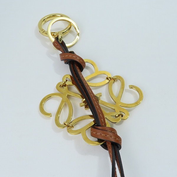 実際に弊社で買取させて頂いたLOEWE/ロエベ アナグラム バッグチャーム キーホルダー/キーリングの画像 2枚目
