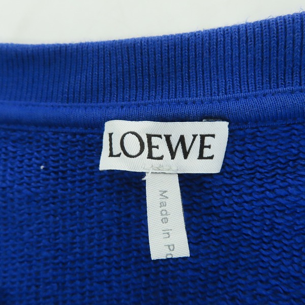 実際に弊社で買取させて頂いた【JPタグ】LOEWE/ロエベ ANAGRAM SWEAT/アナグラム スウェットシャツ クルーネック トレーナー/Lの画像 2枚目