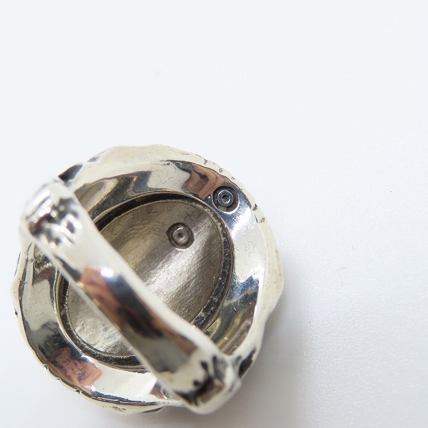 実際に弊社で買取させて頂いたALEX STREETER/アレックスストリーター エンジェルハートリング シルバーキャップ/19号の画像 6枚目