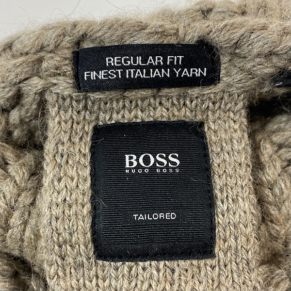 実際に弊社で買取させて頂いたHUGO BOSS/ヒューゴボス ウール ニット XLの画像 1枚目