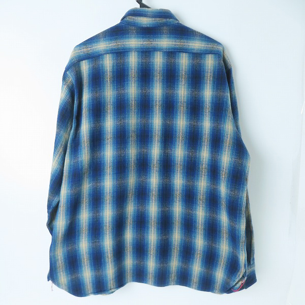 実際に弊社で買取させて頂いたSUGAR CANE/シュガーケーン チェック ネルシャツ SC28500 XLの画像 1枚目