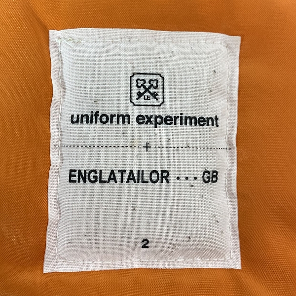 実際に弊社で買取させて頂いたuniform experiment/ユニフォームエクスペリメント US NAVY ミリタリーZIPベスト/UE-112122/2の画像 4枚目