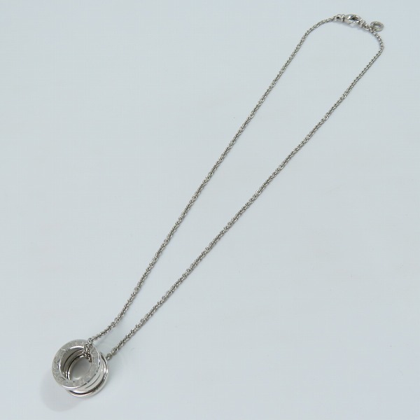 実際に弊社で買取させて頂いたBVLGARI/ブルガリ 750/K18WG/ホワイトゴールド B-ZERO1/ビーゼロワン ネックレス の画像 7枚目