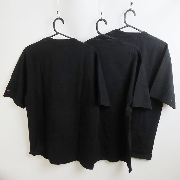 実際に弊社で買取させて頂いたBACK CHANNEL/バックチャンネル プリント Tシャツ 3点セットの画像 1枚目