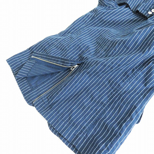 実際に弊社で買取させて頂いたNIGOLD by UNITED ARROWS/ニゴールド ユナイテッドアローズ リネン混ストライプジャケット/パンツ セットアップ/Mの画像 9枚目