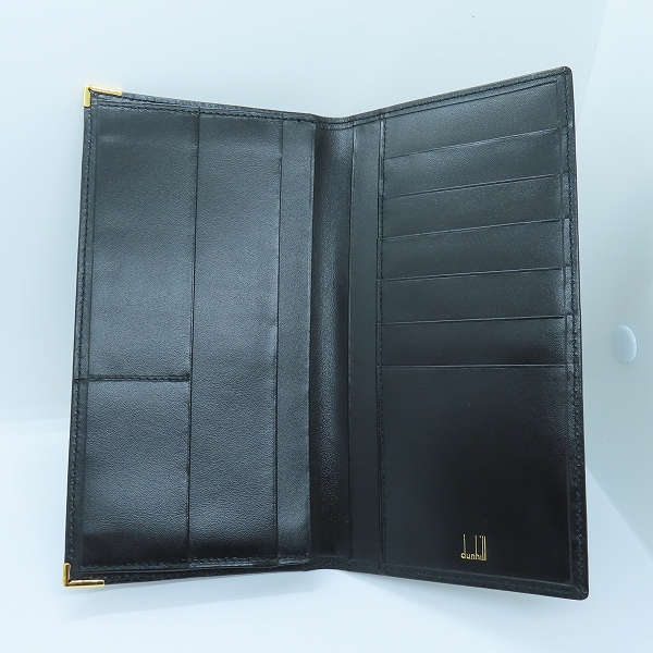 実際に弊社で買取させて頂いたDUNHILL/ダンヒル ロゴプレート レザー長財布 の画像 3枚目