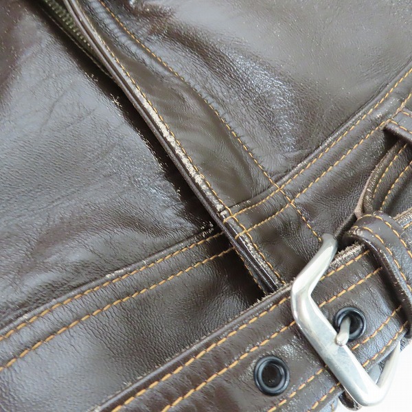 実際に弊社で買取させて頂いたBUZZ RICKSON'S/バズリクソンズ Type B-2 レザー フライトジャケットBR80166/ 34の画像 9枚目