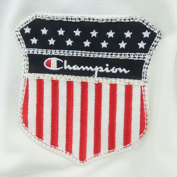 実際に弊社で買取させて頂いた【未使用】Champion/チャンピオン ウィメンズ ゴルフウェア ワンポイントロゴ ゴルフ ポロシャツ CW-TG303 Sの画像 5枚目