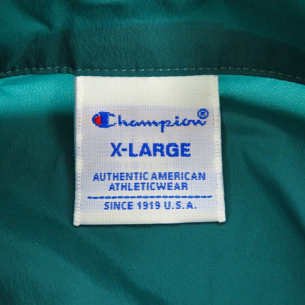 実際に弊社で買取させて頂いた【未使用】Champion/チャンピオン ゴルフウェア ブルゾン ハーフジップジャケット C3-SG601 XLの画像 2枚目