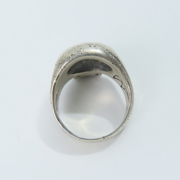 実際に弊社で買取させて頂いたCRAZY PIG/クレイジーピッグ スモール エビルスカルリング 17号の画像 5枚目