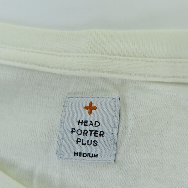 実際に弊社で買取させて頂いたHEAD PORTER PLUS/ヘッドポータープラス Tシャツ Mの画像 2枚目