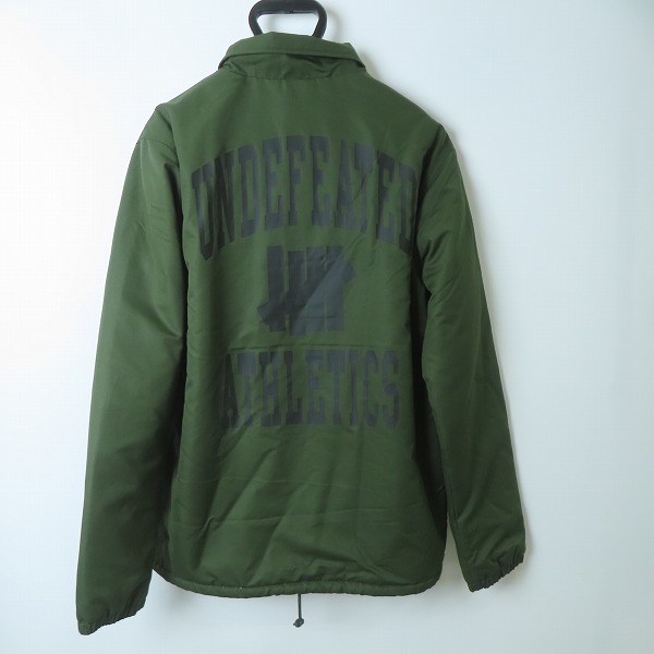 実際に弊社で買取させて頂いた UNDEFEATED×CHAMPION/アンディフィーテッド×チャンピオン コーチジャケット/Mの画像 1枚目