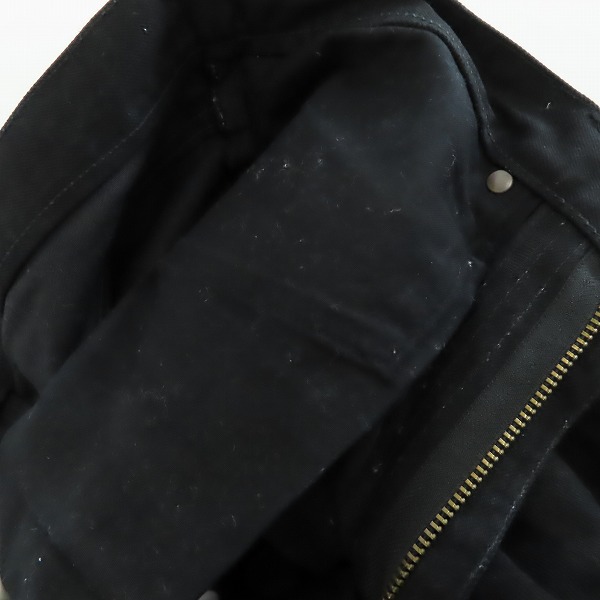 実際に弊社で買取させて頂いたDESCENDANT/ディセンダント ブラックデニムパンツ/3の画像 8枚目