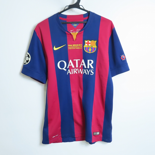 実際に弊社で買取させて頂いたNIKE/ナイキ FCバルセロナ 14/15シーズン レプリカユニフォーム #10 メッシ Lの画像 0枚目