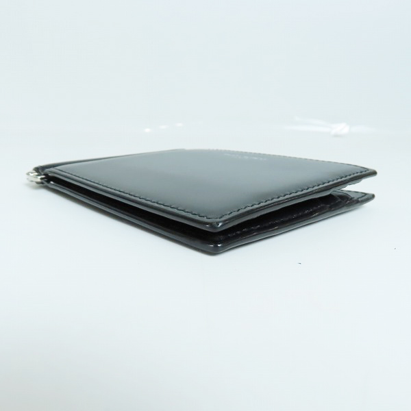 実際に弊社で買取させて頂いたSAINT LAURENT PARIS/サンローランパリ 二つ折り財布 レザーマネークリップ 378005 0U90N の画像 2枚目