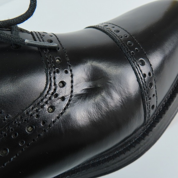 実際に弊社で買取させて頂いたficce/フィッチェ セミブローグ ドレスシューズ/ビジネスシューズ BN5664/27の画像 6枚目