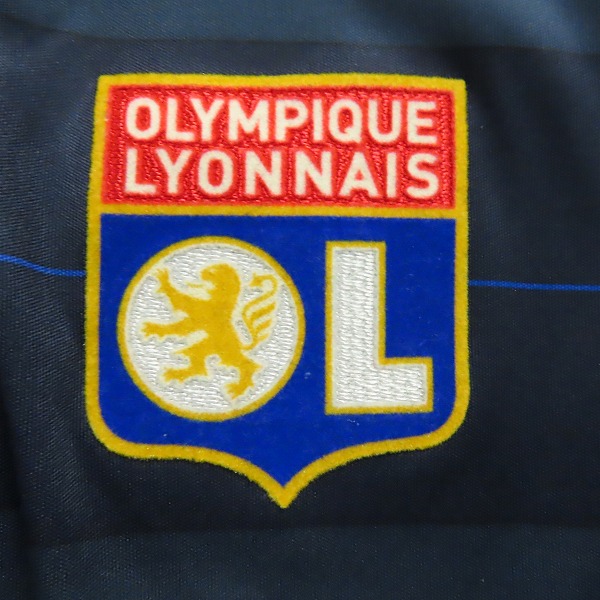 実際に弊社で買取させて頂いた Olympique Lyonnais/オリンピック・リヨン　UMBRO/アンブロ　2009-10 CL用 半袖 ユニフォーム Mの画像 5枚目
