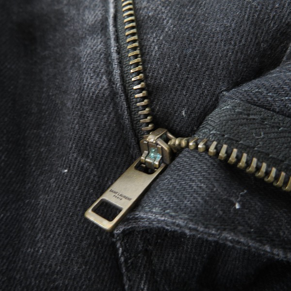 実際に弊社で買取させて頂いたSAINT LAURENT PARIS/サンローランパリ デニム スキニー パンツ 458562 Y869L/30の画像 7枚目