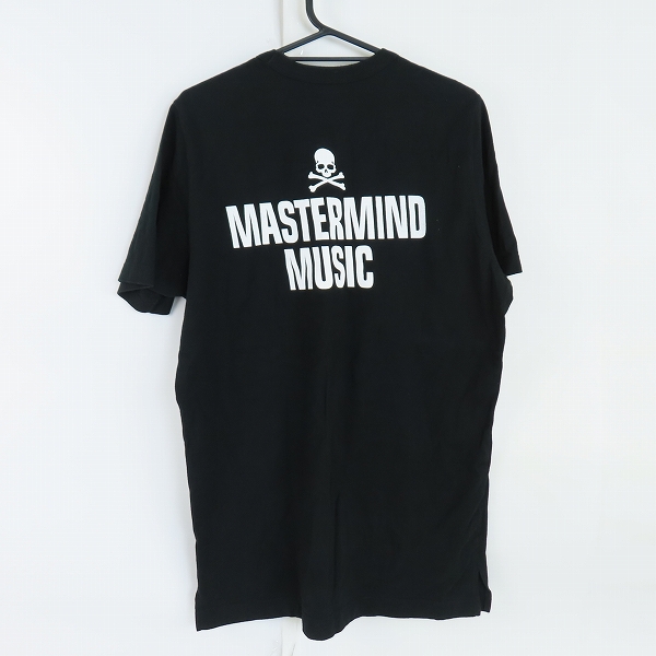実際に弊社で買取させて頂いたmastermind JAPAN/マスターマインド NO MUSIC NO FASHION Tシャツ MMM-TS01/XLの画像 1枚目