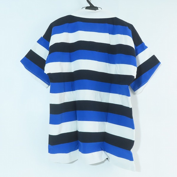 実際に弊社で買取させて頂いたCANTERBURY/カンタベリー ストライプポロシャツ/Lの画像 1枚目