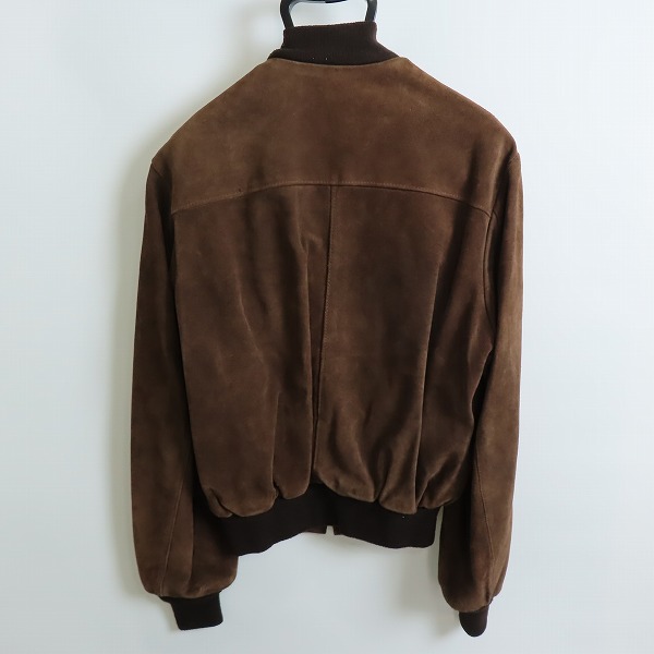 実際に弊社で買取させて頂いたSchott/ショット スウェード ブルゾン  レザージャケット/40の画像 1枚目