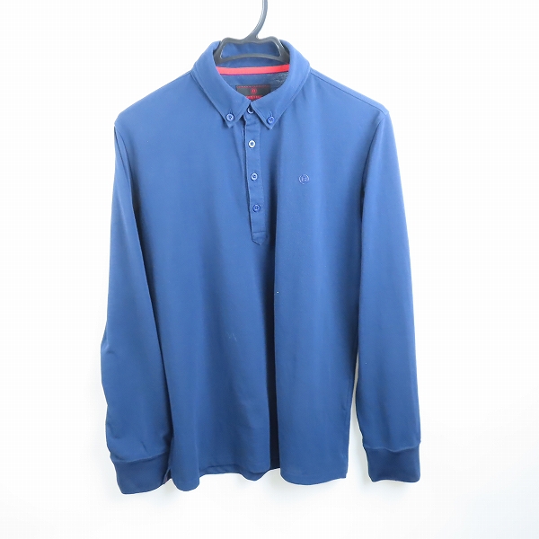 実際に弊社で買取させて頂いたBRIEFING GOLF/ブリーフィング ゴルフ 長袖ポロシャツ BRG183205/XL